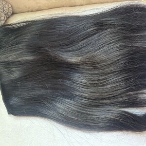 Hidden crown clip in extension #1B back piece 14-15”